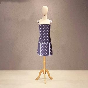 Pink & Brown Polka Dot Apron
